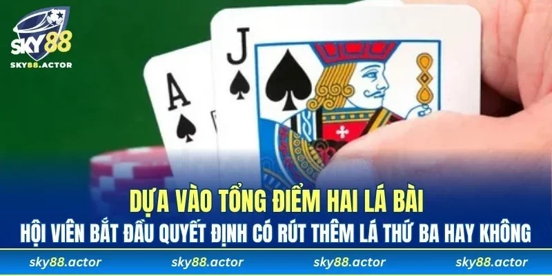 Nhà cái sẽ thực hiện lượt rút bài sau cùng